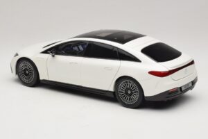 Mercedes EQS V297 Manufaktur Opalite White NZG 1:18 B66961049 Metal — billede 7 af 8
