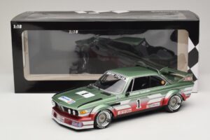 BMW 3.0 CSL #1 U. Grano BMW Italia ETCC Zandvoort 1979 Minichamps 1:18 155792501 Metal — billede 6 af 6