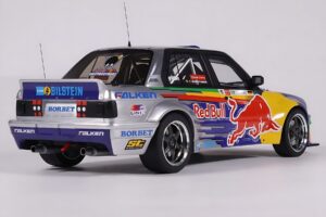 BMW E30 V8 #229 E. Hountondji Red Bull Driftbrothers Drift 2023 Blå Otto 1:18 OT486 Resin — billede 2 af 5