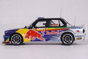 BMW E30 V8 #229 E. Hountondji Red Bull Driftbrothers Drift 2023 Blå Otto 1:18 OT486 Resin — billede 3 af 5