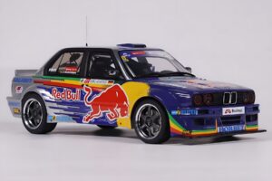 BMW E30 V8 #229 E. Hountondji Red Bull Driftbrothers Drift 2023 Blå Otto 1:18 OT486 Resin — billede 4 af 5