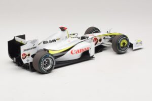 Brawn GP BGP001 #22 J. Button Singapore GP 2009 Minichamps 1:18 180090222 Resin — billede 2 af 7