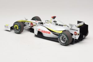 Brawn GP BGP001 #22 J. Button Singapore GP 2009 Minichamps 1:18 180090222 Resin — billede 5 af 7