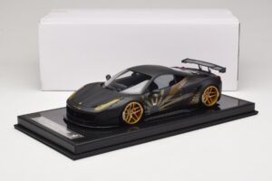Ferrari 458 LB Works Matt Black BBA 1:18 REMC037 Resin — billede 7 af 7