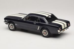 Ford Mustang Nightmist Blue Norev 1:18 182805 Metal — billede 5 af 6