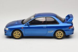 Subaru Impreza WRX STI GC8 Type R Version V Limited Sonic Blue Otto 1:18 OT1249 Resin — billede 3 af 6