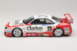 Nissan Skyline GT-R R33 LM GT1 #23 K. Hoshino / M. Hasemi / T. Suzuki Clarion Team NISMO 24 Hours of Le Mans 1996 Otto 1:18 O — billede 3 af 6