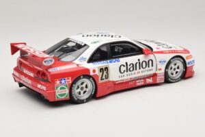 Nissan Skyline GT-R R33 LM GT1 #23 K. Hoshino / M. Hasemi / T. Suzuki Clarion Team NISMO 24 Hours of Le Mans 1996 Otto 1:18 O — billede 2 af 6