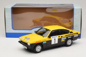 Opel Kadett C GT/E #1 W. Rohrl / H. Menne Westfalen Lippe Rally 1977 MCG 1:18 MCG18651R Metal — billede 6 af 6
