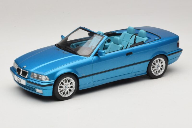 BMW 3 Series E36 Cabriolet Blå Metallic MCG 1:18 MCG18319 Metal