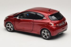Peugeot 208 GTI Rubis Red Norev 1:18 184700 Metal — billede 7 af 8