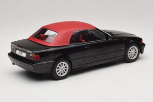 BMW 3 Series E36 Cabriolet Sort MCG 1:18 MCG18318 Metal — billede 3 af 7