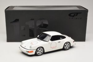 Porsche 911 964 Carrera Cup USA Edition Grand Prix White GT Spirit 1:18 GT995 Resin — billede 6 af 6