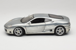 Ferrari 360 Modena Krom Sølv Hot Wheels 1:18 27774 Metal — billede 4 af 8
