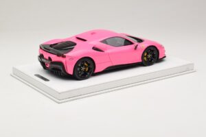 Ferrari SF90 Pack Fiorano Glans Qatar Pink BBR 1:18 RACELINE137 Resin — billede 2 af 7