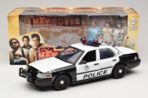 Ford Crown Victoria Police Interceptor The Hangover Movie Greenlight 1:18 12911 Metal — billede 6 af 6
