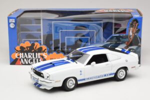 Ford Mustang II Cobra II Charlie's Angels Movie Greenlight 1:18 12880 Metal — billede 8 af 8