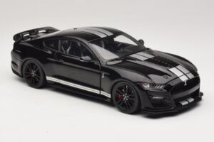 Ford Mustang Shelby GT500 S550 Sort IXO 1:18 U18RDC002-FO Metal — billede 6 af 8