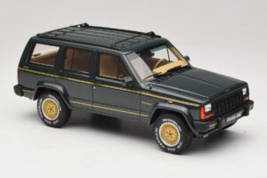 Jeep Cherokee XJ Limited Dark Hunter Green Otto 1:18 OT1340 Resin — billede 4 af 6