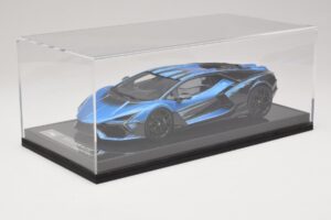 Lamborghini Revuelto Blue Black IVY Merit 1:18 REMC040 Resin — billede 6 af 7