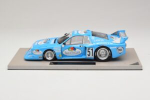 Lancia Beta Montecarlo Turbo #51 H. Heyer DRM Zolder 1980 Top Marques 1:18 CK920188 Resin — billede 3 af 6