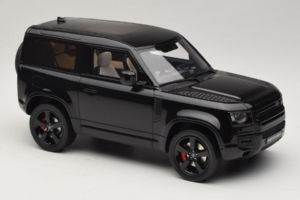 Land Rover Defender 90 L663 P400 X-Dynamic HSE Santorini Black GT Spirit 1:18 GT992 Resin — billede 4 af 6