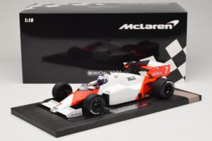 McLaren MP4/2 TAG #7 A. Prost Portuguese GP Winner 1984 Minichamps 1:18 537841807 Resin — billede 7 af 7