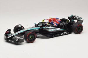 Mercedes AMG Petronas W15 E Performance L. Hamilton Winner British GP 2024 Minichamps 1:18 110241244 Resin