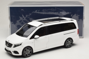 Mercedes V-Class W447 AMG Line Hvid Norev 1:18 183876 Metal — billede 8 af 8