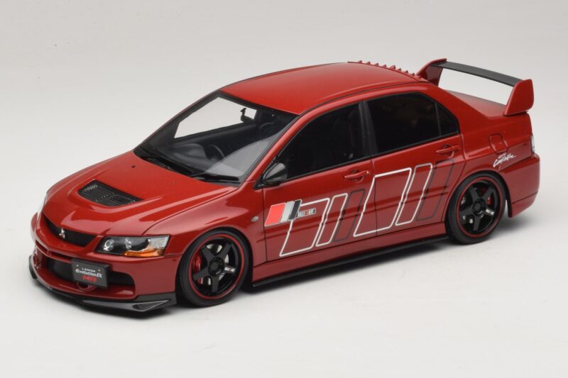 Mitsubishi Lancer Evolution IX MR Fast & Furious Rød Ignition Model 1:18 2374 Resin