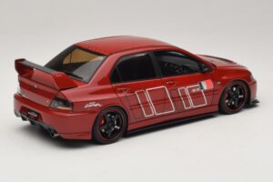 Mitsubishi Lancer Evolution IX MR Fast & Furious Rød Ignition Model 1:18 2374 Resin — billede 2 af 6