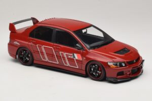Mitsubishi Lancer Evolution IX MR Fast & Furious Rød Ignition Model 1:18 2374 Resin — billede 4 af 6