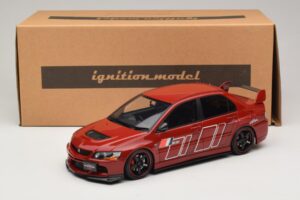 Mitsubishi Lancer Evolution IX MR Fast & Furious Rød Ignition Model 1:18 2374 Resin — billede 6 af 6