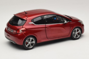 Peugeot 208 GTI Rubis Red Norev 1:18 184700 Metal — billede 3 af 8