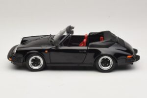 Porsche 911 3.2 Carrera Cabriolet Sort Minichamps 1:18 100063035 Metal — billede 4 af 8