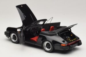Porsche 911 3.2 Carrera Cabriolet Sort Minichamps 1:18 100063035 Metal — billede 5 af 8