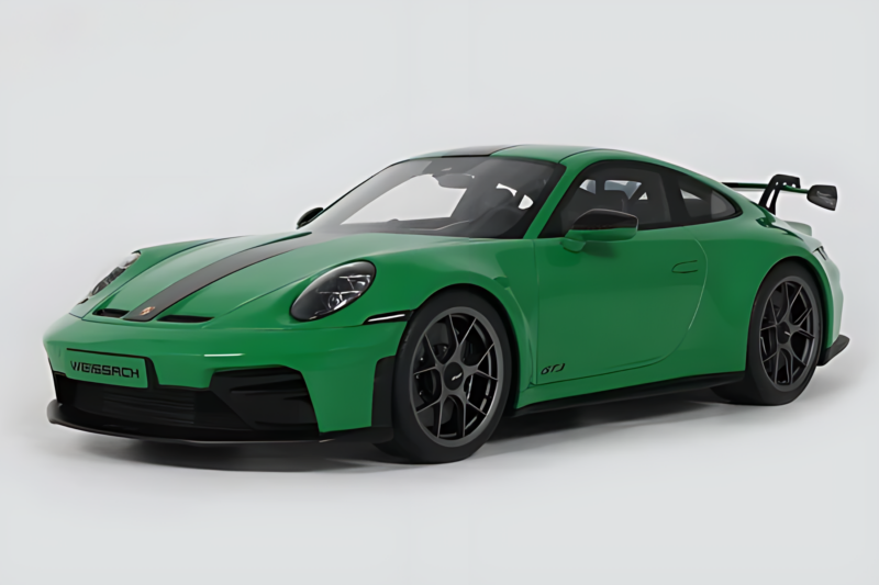 Porsche 911 992.2 GT3 Weissach Package Python Green GT Spirit 1:18 GT576 Resin