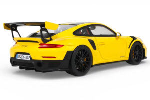 Porsche 911 GT2 RS 991.2 Nurburgring Lap Record Gul GT Spirit 1:18 GT972 Resin — billede 2 af 5
