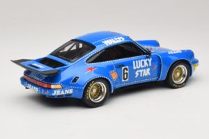 Porsche 911 RSR #6 Wallys Jeans Nurburgring 1974 Spark 1:18 18S088 Resin — billede 2 af 6