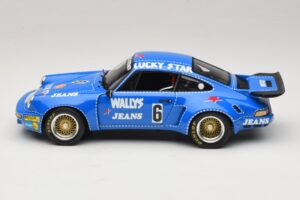 Porsche 911 RSR #6 Wallys Jeans Nurburgring 1974 Spark 1:18 18S088 Resin — billede 3 af 6