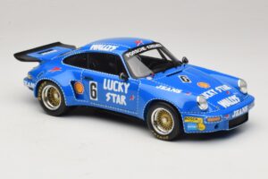 Porsche 911 RSR #6 Wallys Jeans Nurburgring 1974 Spark 1:18 18S088 Resin — billede 4 af 6