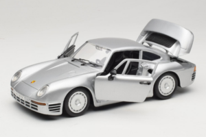 Porsche 959 Sølv Tonka 1:18 22213 Metal — billede 2 af 8