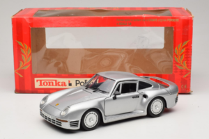 Porsche 959 Sølv Tonka 1:18 22213 Metal — billede 8 af 8
