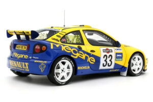 Renault Megane Maxi #33 P. Bugalski / J-P. Chiaroni Rally Sanremo 1998 Otto 1:18 OT1195 Resin — billede 2 af 5