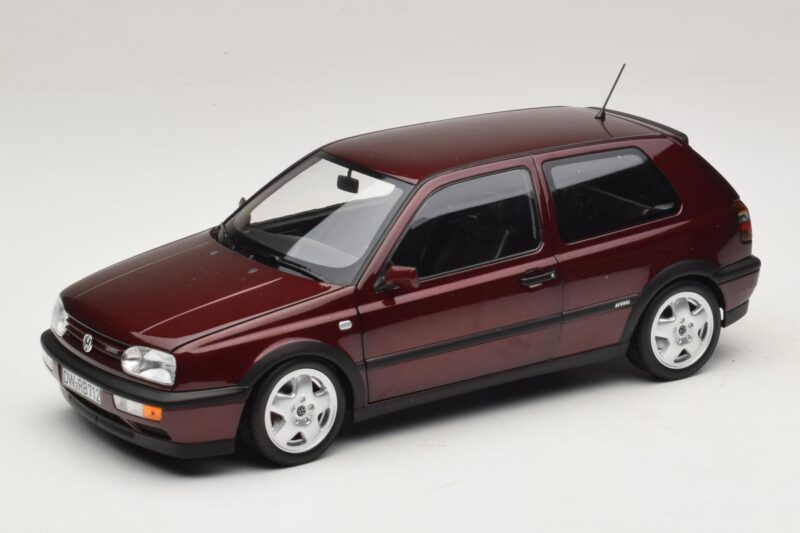 Volkswagen Golf VR6 Mk3 Indian Red Begrænset Udgave Norev 1:18 188505 Metal