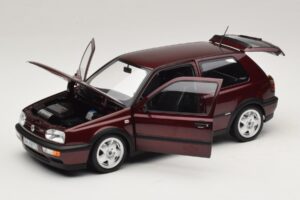 Volkswagen Golf VR6 Mk3 Indian Red Begrænset Udgave Norev 1:18 188505 Metal — billede 2 af 8