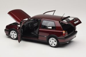 Volkswagen Golf VR6 Mk3 Indian Red Begrænset Udgave Norev 1:18 188505 Metal — billede 5 af 8
