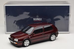Volkswagen Golf VR6 Mk3 Indian Red Begrænset Udgave Norev 1:18 188505 Metal — billede 8 af 8