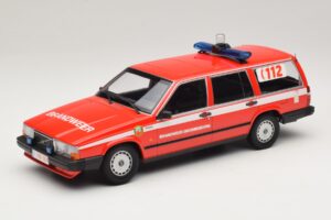 Volvo 740 GL Stationcar Brandweer Grobbendonk Minichamps 1:18 155171795 Metal