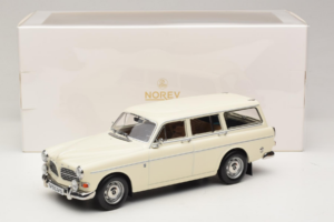 Volvo Amazon Stationcar Pearl White Norev 1:18 188750 Metal — billede 6 af 6
